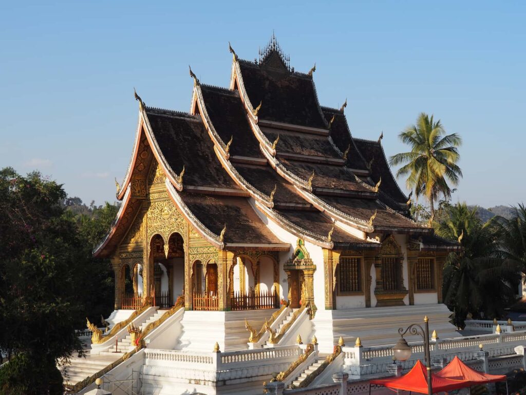 Ho Pha Bang na terenie Royal Palace w Luang Prabang