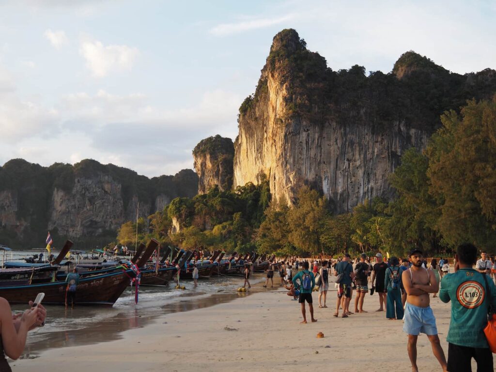 Wieczór na Railay West